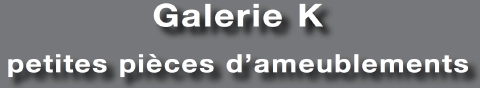 Le Carré d'Art, dance school in Strasbourg - Galerie K petites pièces d'ameublements