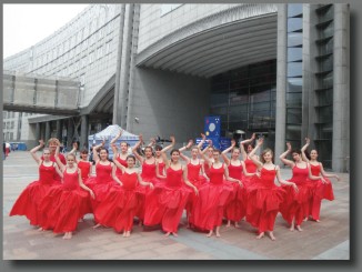 Le Carré d'Art, dance school in Strasbourg - Nu-pieds sur les routes de l'Europe - portes ouvertures du Parlement européen de Bruxelles - image 2